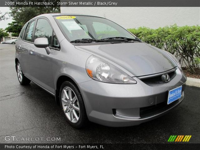 2008 Honda Fit Hatchback in Storm Silver Metallic