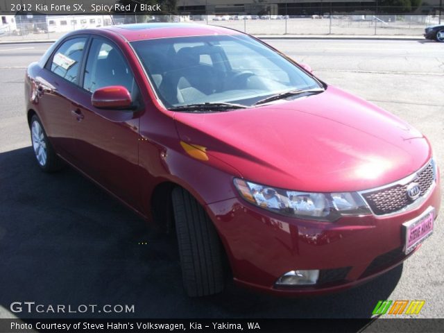 2012 Kia Forte SX in Spicy Red