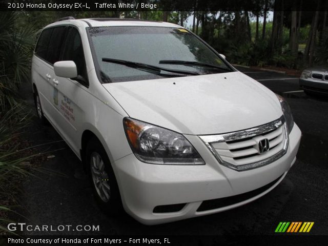 2010 Honda Odyssey EX-L in Taffeta White