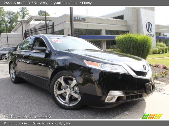 2009 Acura TL 3.7 SH-AWD in Crystal Black Pearl