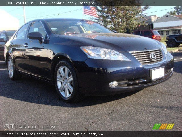 2008 Lexus ES 350 in Black Sapphire Pearl