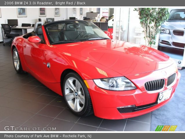 2006 BMW Z4 3.0i Roadster in Bright Red