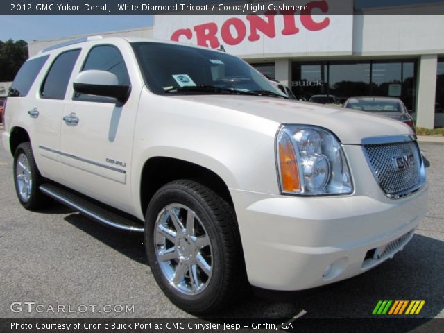 2012 GMC Yukon Denali in White Diamond Tricoat