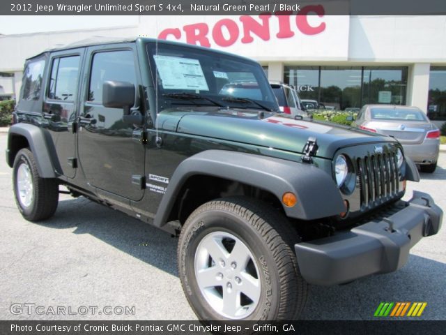 2012 Jeep Wrangler Unlimited Sport S 4x4 in Natural Green Pearl
