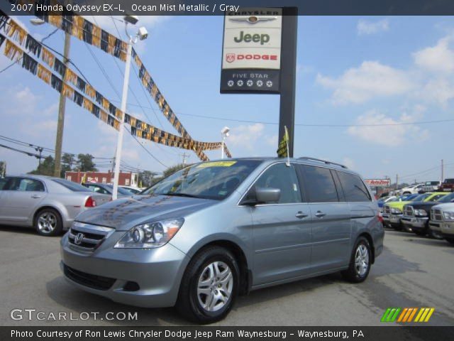 2007 Honda Odyssey EX-L in Ocean Mist Metallic