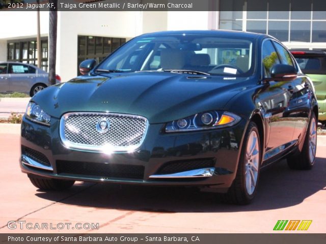 2012 Jaguar XF  in Taiga Green Metallic