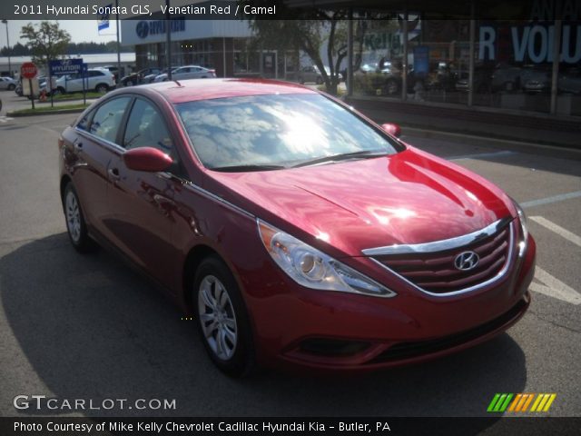 2011 Hyundai Sonata GLS in Venetian Red