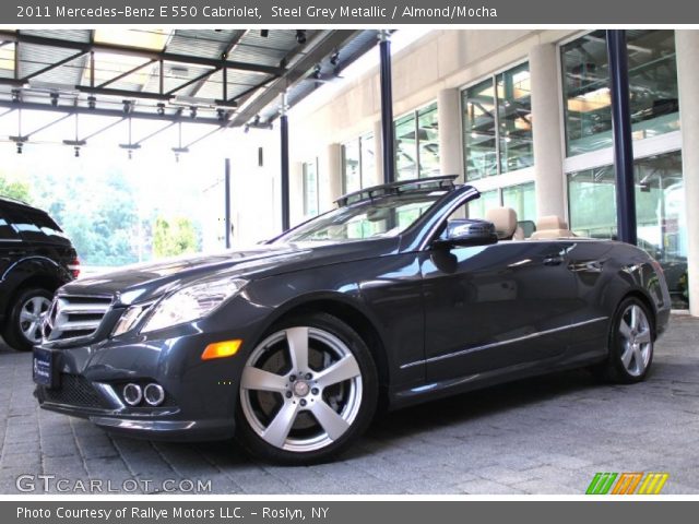 2011 Mercedes-Benz E 550 Cabriolet in Steel Grey Metallic