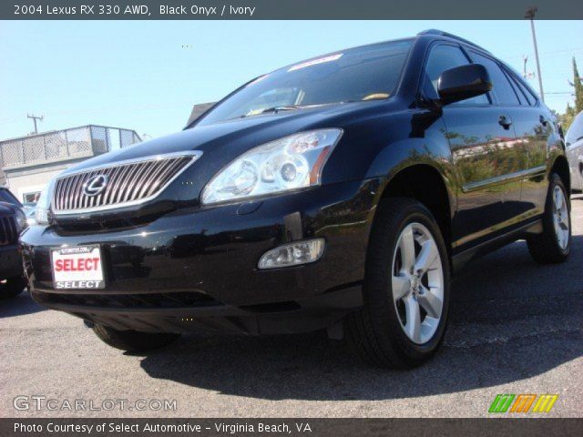 2004 Lexus RX 330 AWD in Black Onyx