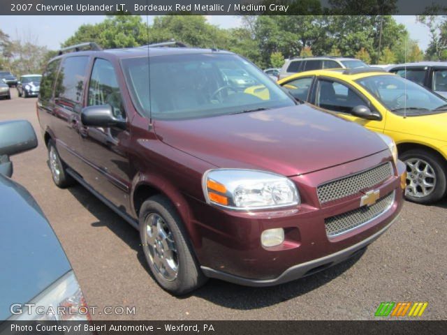 2007 Chevrolet Uplander LT in Bordeaux Red Metallic