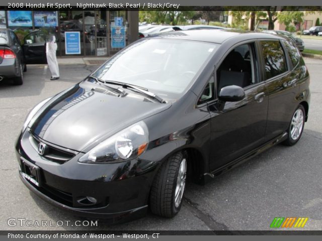 2008 Honda Fit Sport in Nighthawk Black Pearl