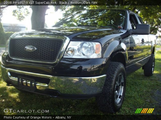 2008 Ford F150 XLT SuperCab 4x4 in Black
