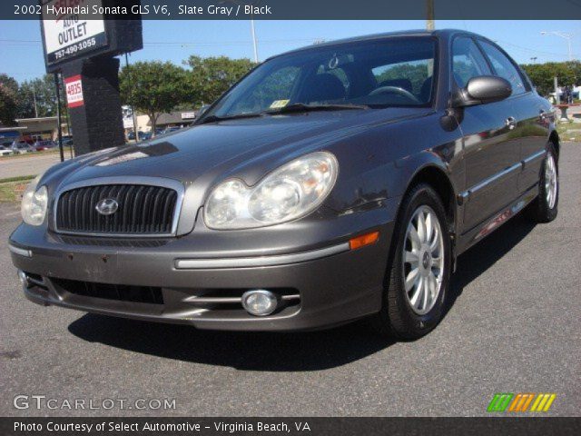 2002 Hyundai Sonata GLS V6 in Slate Gray