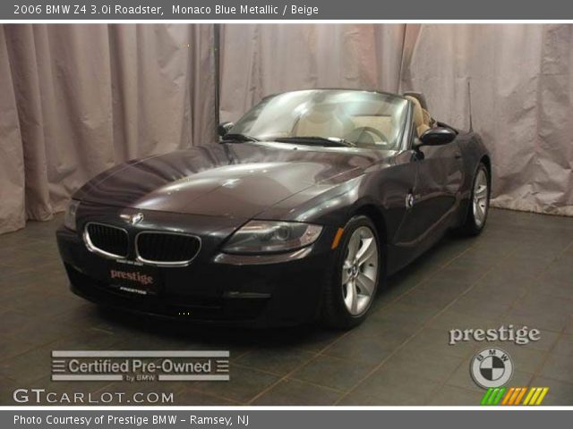 2006 BMW Z4 3.0i Roadster in Monaco Blue Metallic