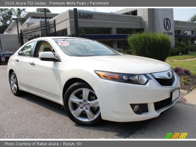 2010 Acura TSX Sedan in Premium White Pearl