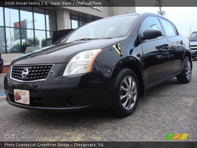 2008 Nissan Sentra 2.0 in Super Black