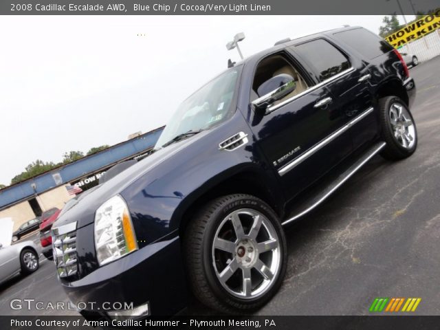 2008 Cadillac Escalade AWD in Blue Chip