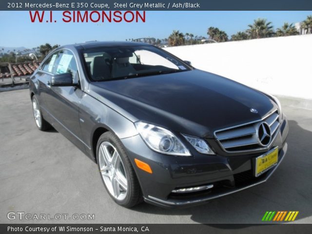 2012 Mercedes-Benz E 350 Coupe in Steel Grey Metallic
