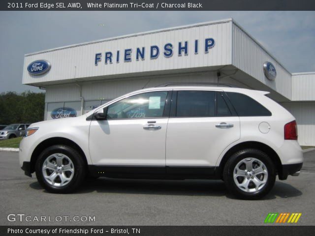 2011 Ford Edge SEL AWD in White Platinum Tri-Coat