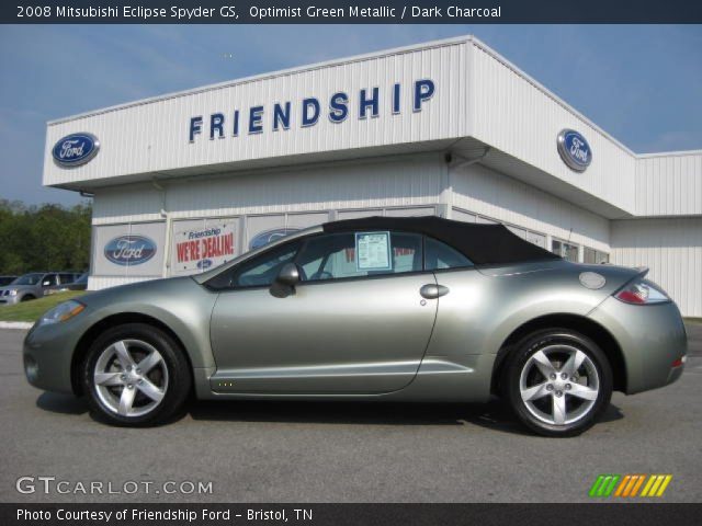 2008 Mitsubishi Eclipse Spyder GS in Optimist Green Metallic