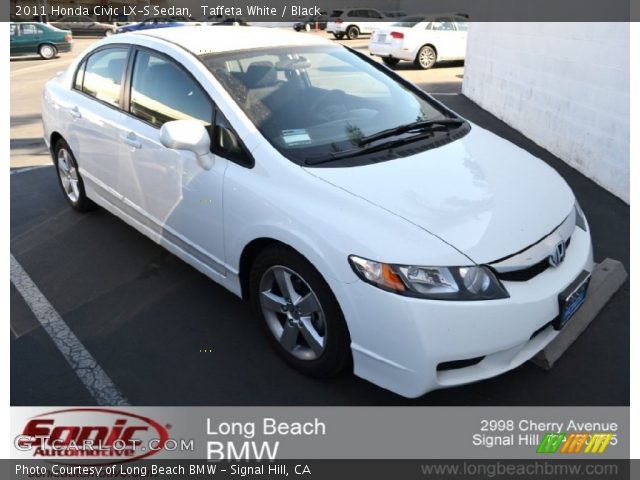 2011 Honda Civic LX-S Sedan in Taffeta White