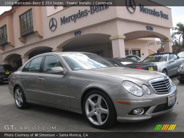 2009 Mercedes-Benz E 350 Sedan in Pewter Metallic