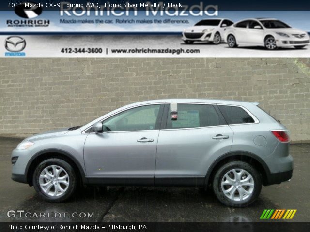 2011 Mazda CX-9 Touring AWD in Liquid Silver Metallic