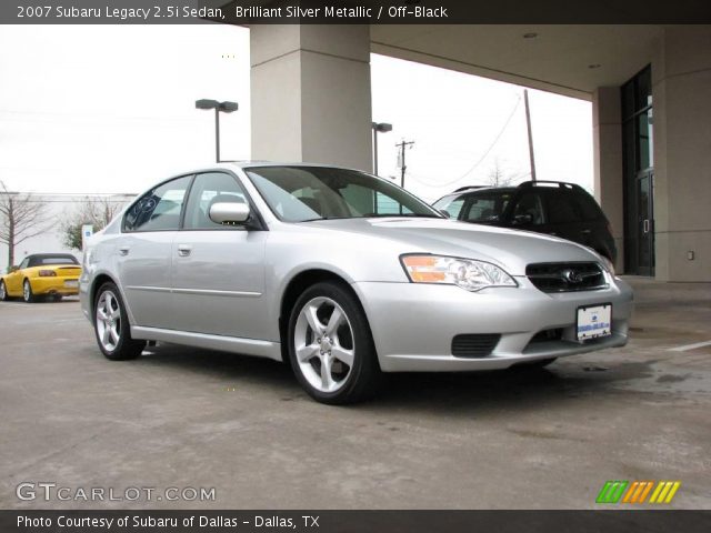 2007 Subaru Legacy 2.5i Sedan in Brilliant Silver Metallic