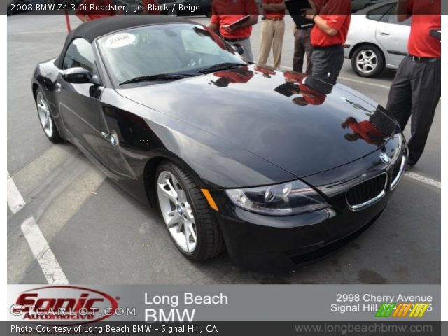 2008 BMW Z4 3.0i Roadster in Jet Black