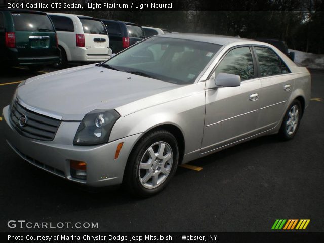 2004 Cadillac CTS Sedan in Light Platinum