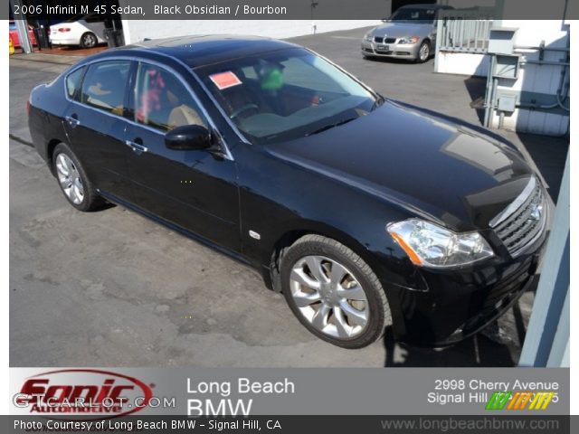 2006 Infiniti M 45 Sedan in Black Obsidian