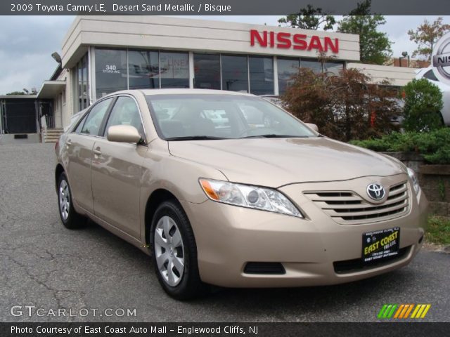 2009 Toyota Camry LE in Desert Sand Metallic