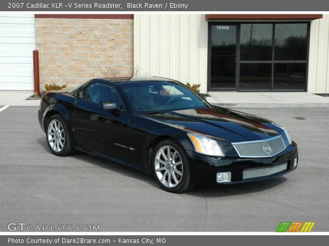 2007 Cadillac XLR -V Series Roadster in Black Raven