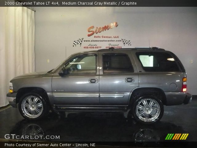 2000 Chevrolet Tahoe LT 4x4 in Medium Charcoal Gray Metallic