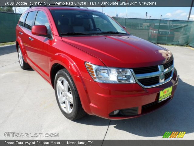 2009 Dodge Journey R/T in Inferno Red Crystal Pearl