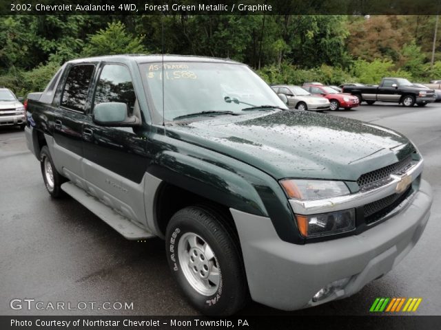2002 Chevrolet Avalanche 4WD in Forest Green Metallic