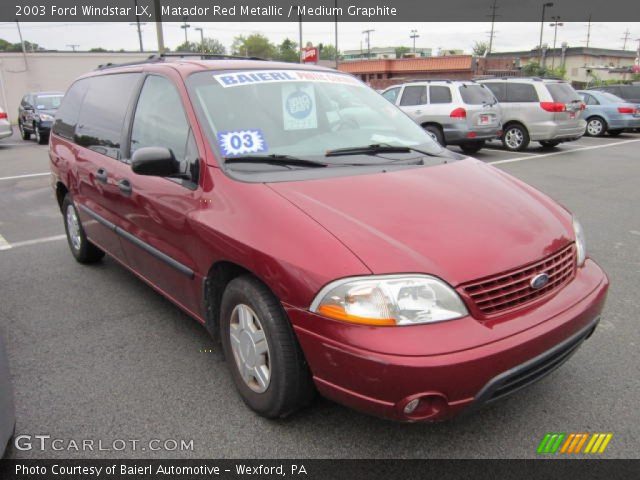 2003 Ford Windstar LX in Matador Red Metallic