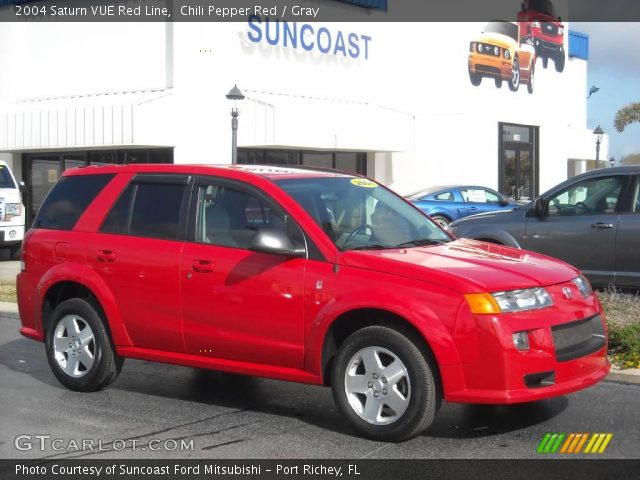 2004 Saturn VUE Red Line in Chili Pepper Red