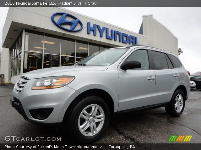 2010 Hyundai Santa Fe GLS in Radiant Silver