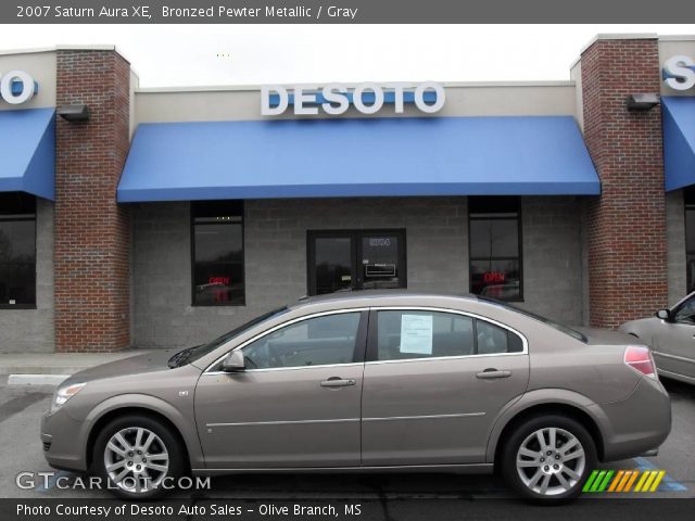 2007 Saturn Aura XE in Bronzed Pewter Metallic