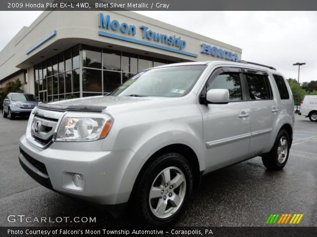 2009 Honda Pilot EX-L 4WD in Billet Silver Metallic