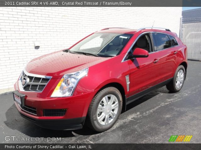 2011 Cadillac SRX 4 V6 AWD in Crystal Red Tintcoat