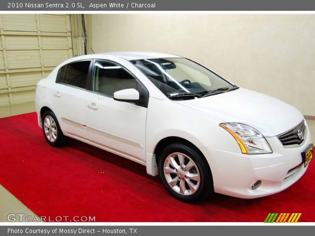 2010 Nissan Sentra 2.0 SL in Aspen White