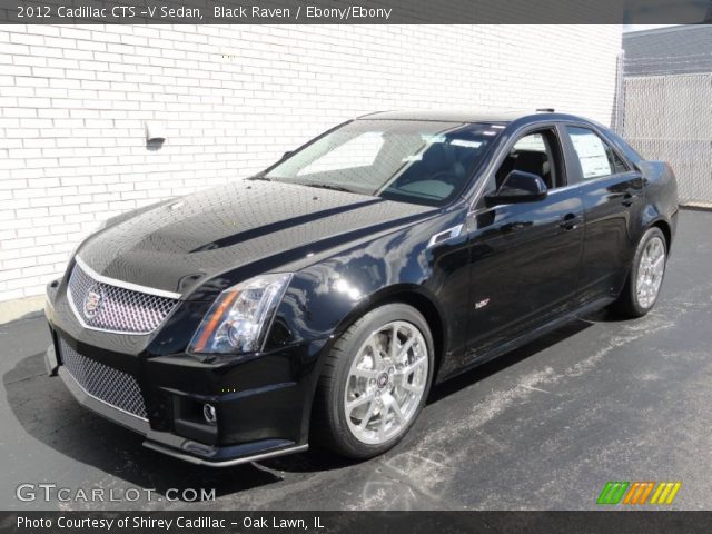 2012 Cadillac CTS -V Sedan in Black Raven