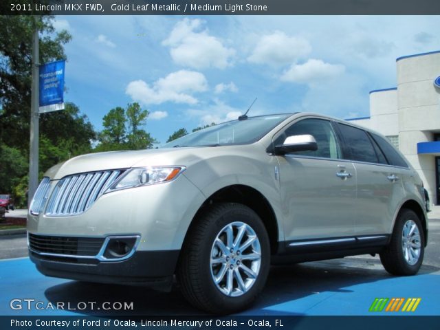 2011 Lincoln MKX FWD in Gold Leaf Metallic