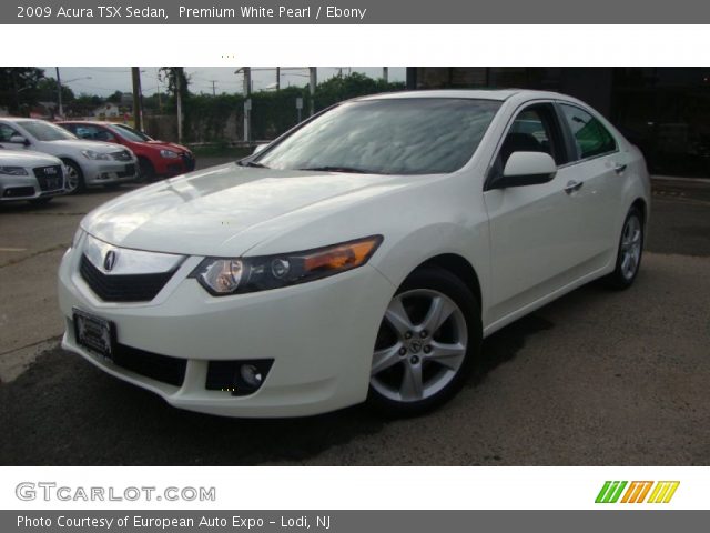 2009 Acura TSX Sedan in Premium White Pearl