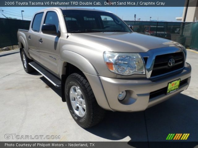 2006 Toyota Tacoma V6 PreRunner TRD Double Cab in Desert Sand Mica