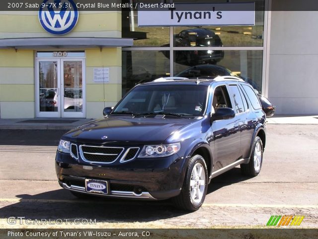 2007 Saab 9-7X 5.3i in Crystal Blue Metallic