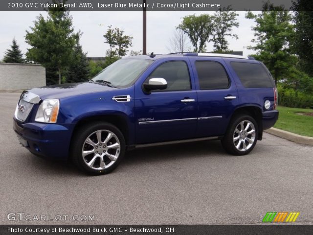 2010 GMC Yukon Denali AWD in Laser Blue Metallic