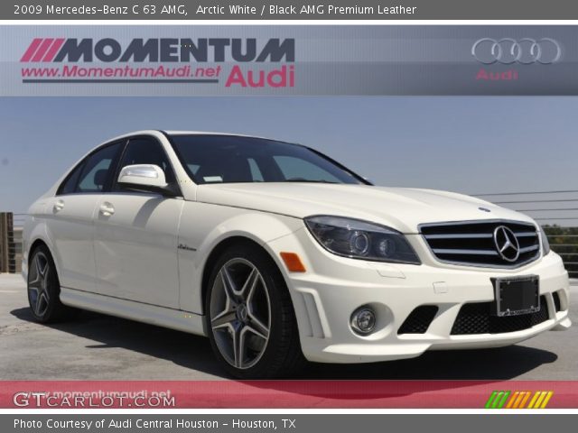 2009 Mercedes-Benz C 63 AMG in Arctic White